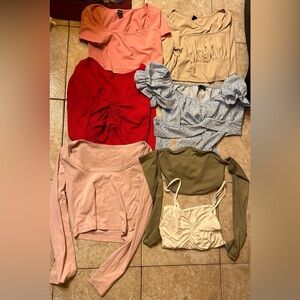 Shein tops bundle (15 tops)